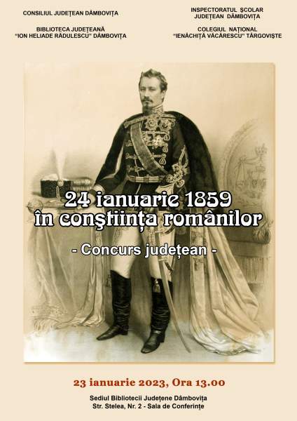  „24 ianuarie 1859 în conştiinţa românilor”