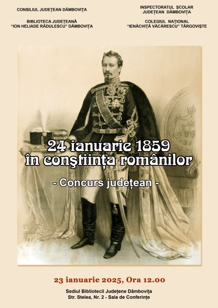  „24 ianuarie 1859 în conştiinţa românilor”.