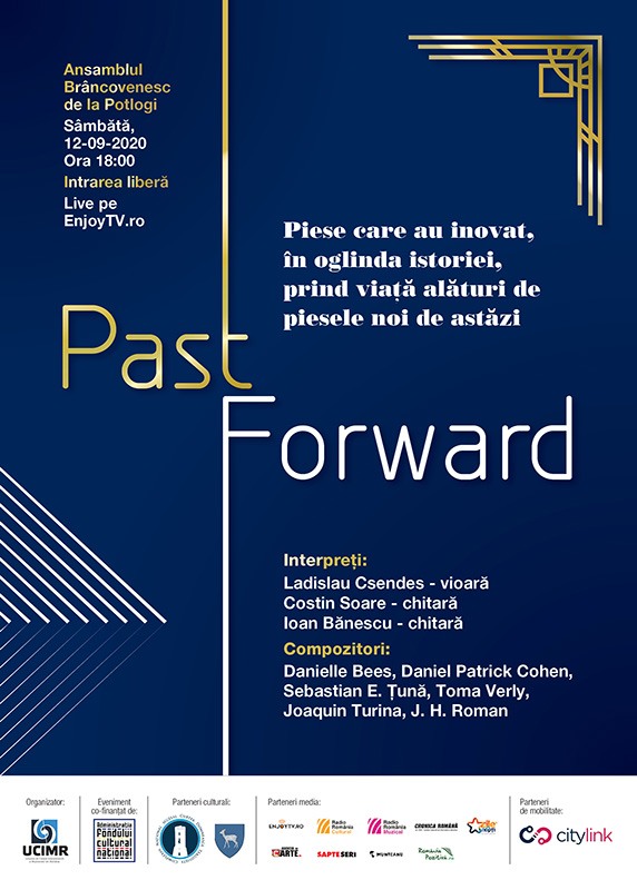  Concert Past Forward la Palatul Brâncovenesc de la Potlogi