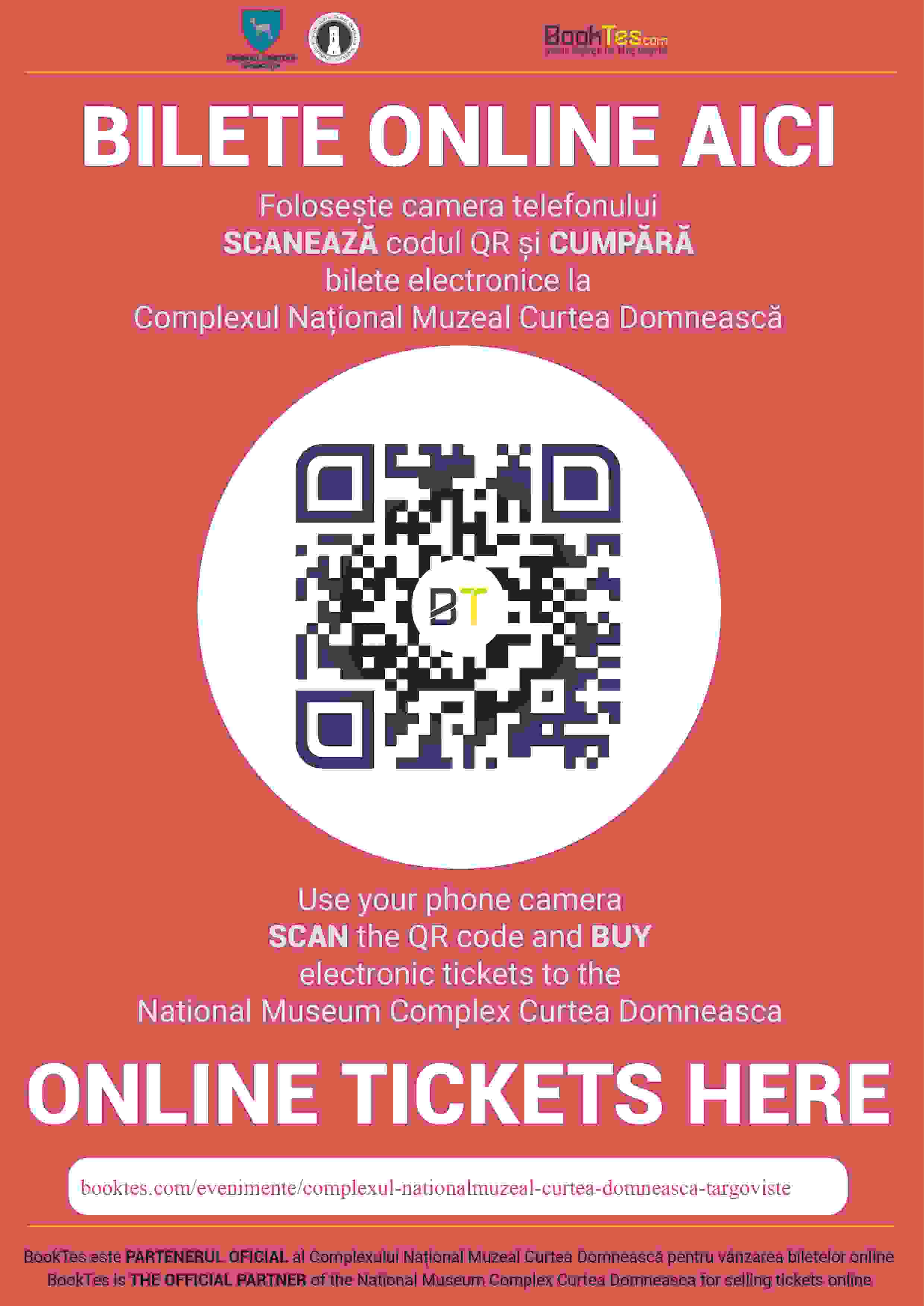  Descoperă muzeele Complexului Național Muzeal "Curtea Domnească" Târgoviște mai ușor, cumpărând bilete online!