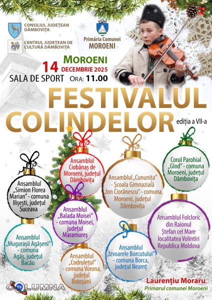 „Festivalul Colindelor”, ediția a VII-a.