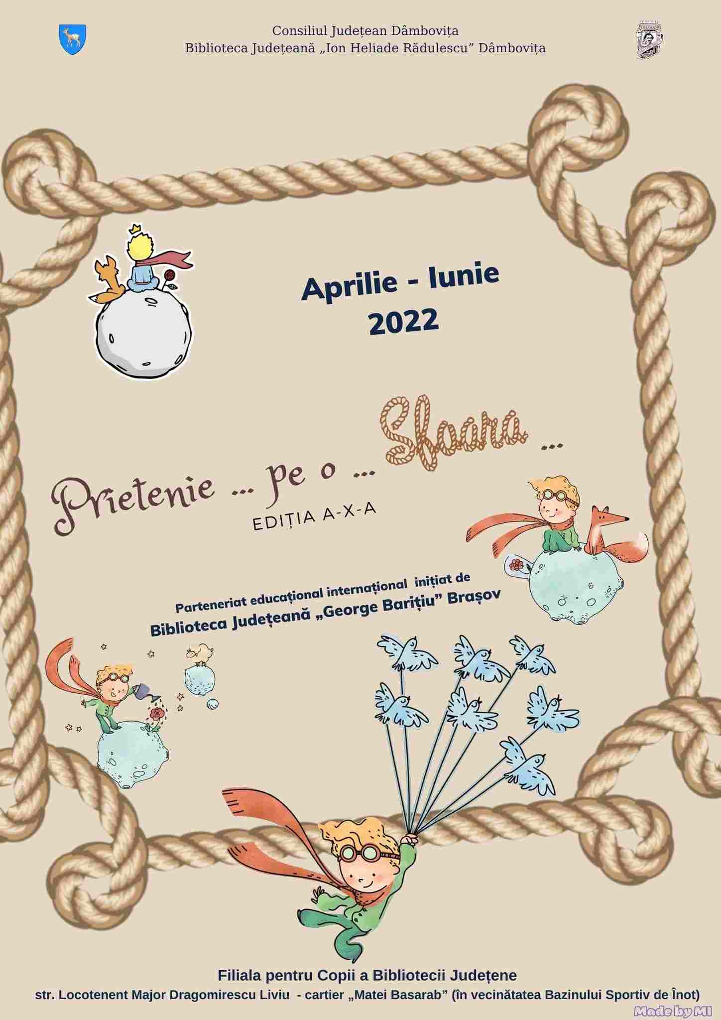  Parteneriatului Educațional Național „Prietenie …pe o… sfoară…”