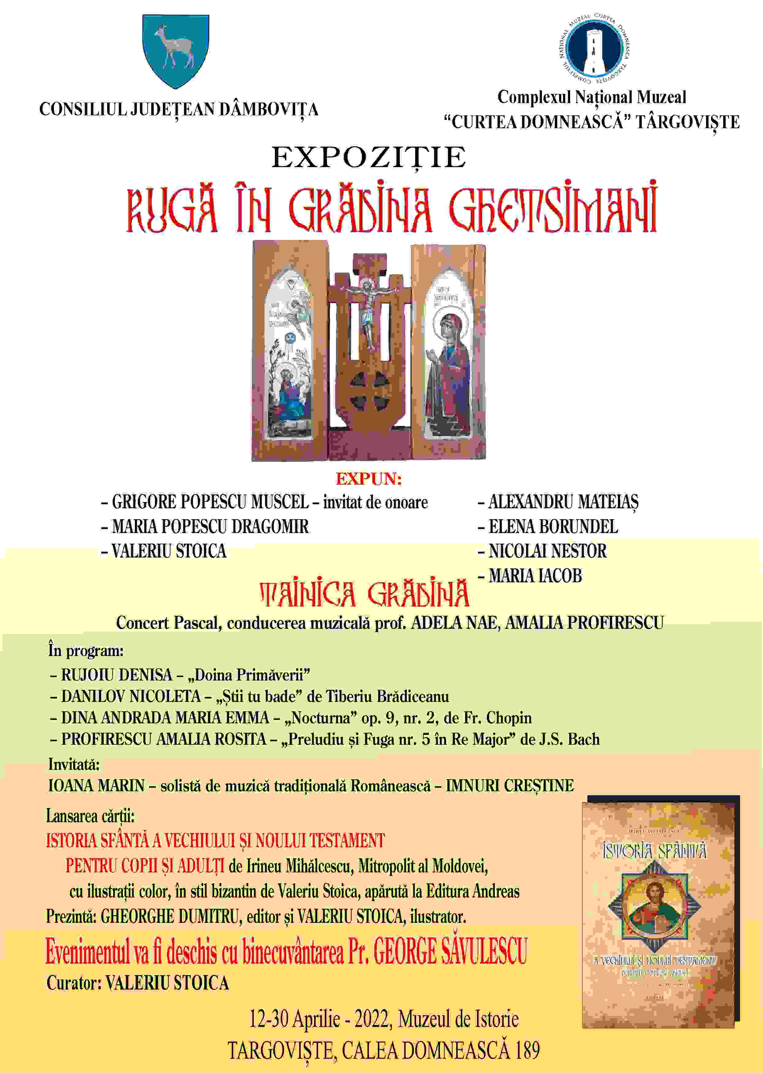  „RUGĂ ÎN GRĂDINA GHETSIMANI”