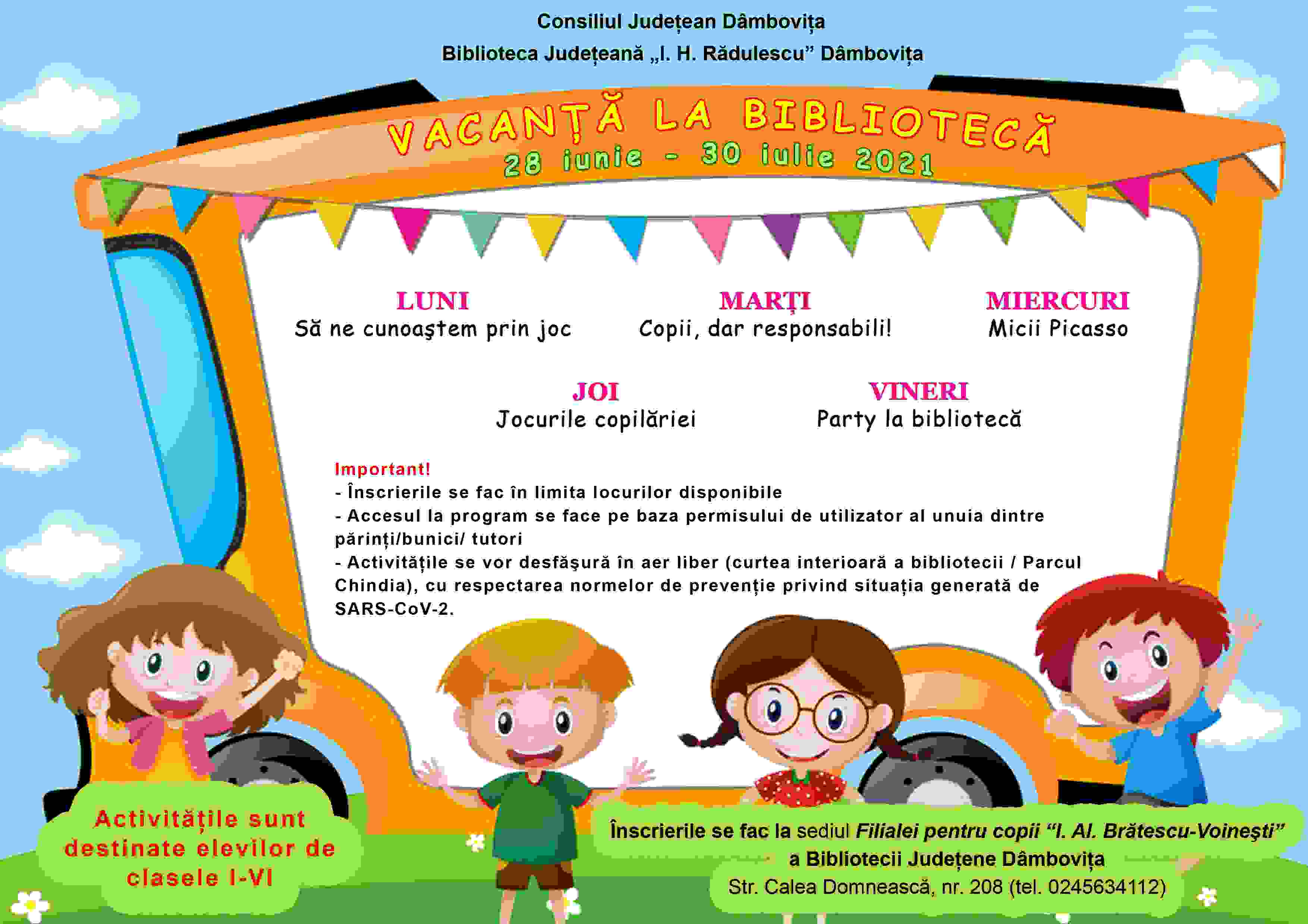  „Vacanţă la bibliotecă”